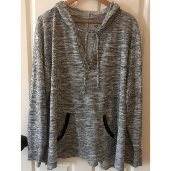 Women's Plus Lane Bryant Livi Active Lightweight Hoodie Sweatshirt 18/20 - Picture 3 of 11